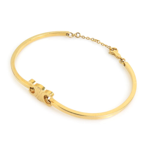 Bangle Bracelet Metal Gold
