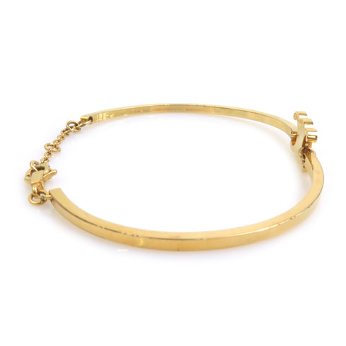 Bangle Bracelet Metal Gold