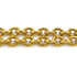 CC Logo Pendant Necklace Gold-Tone Metal