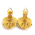 CC Logo Clip-On Earrings Gold-Tone Metal Gold-Tone Metal