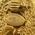 CC Logo Clip-On Earrings Gold-Tone Metal Gold-Tone Metal