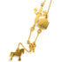 Cheval Grand Parade Pendant Necklace Enamel and Gold