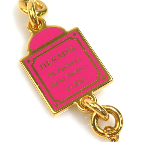 Cheval Grand Parade Pendant Necklace Enamel and Gold