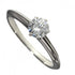 Solitaire Ring Platinum with Diamond