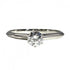 Solitaire Ring Platinum with Diamond