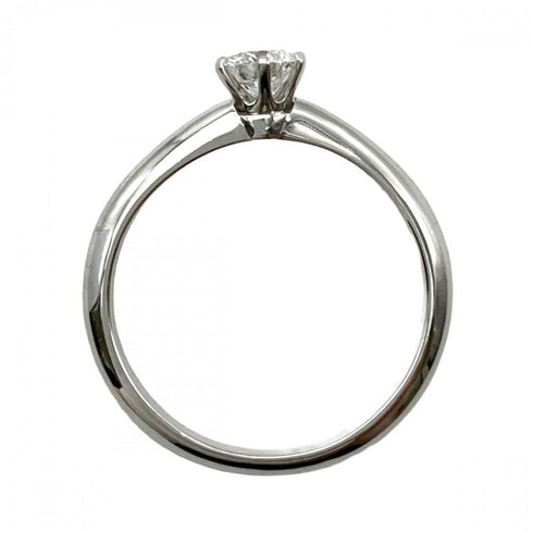Solitaire Ring Platinum with Diamond