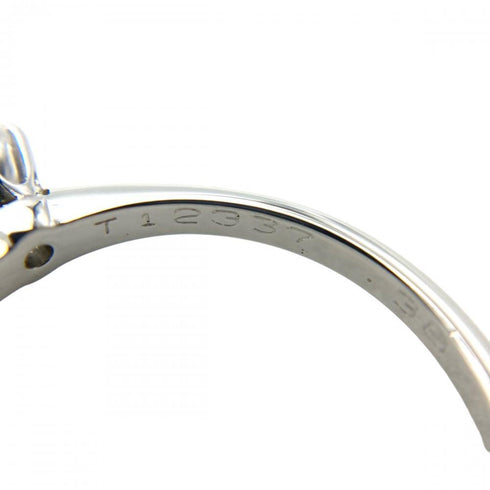 Solitaire Ring Platinum with Diamond