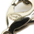 Pendant Necklace Metal and Rhinestone Black and Gold