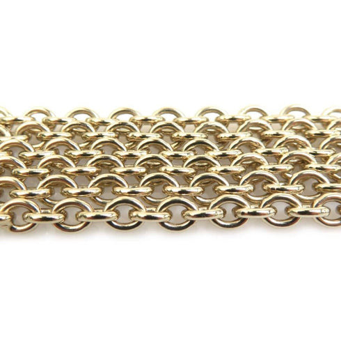 Pendant Necklace Metal Gold and Rhinestone