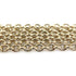 Pendant Necklace Metal Gold and Rhinestone