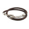 Bracelet Leather and Silver