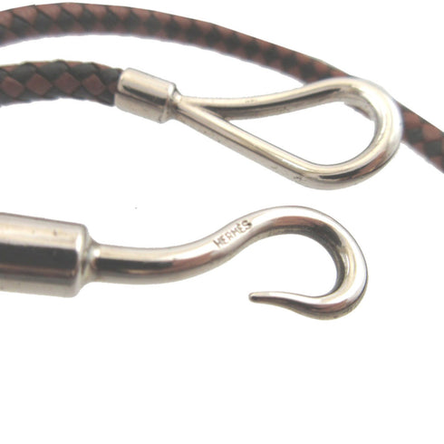 Bracelet Leather and Silver