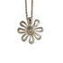 Daisy Pendant Necklace Sterling Silver