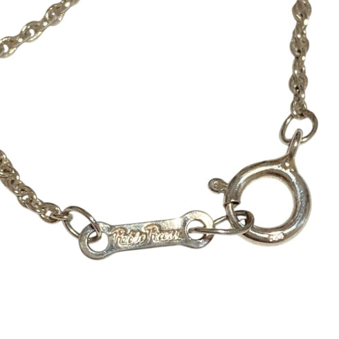 Daisy Pendant Necklace Sterling Silver