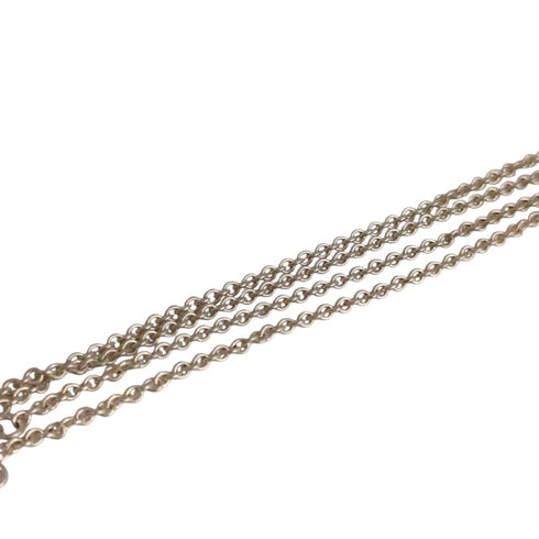 Elsa Peretti Pendant Necklace Sterling Silver 1.2mm