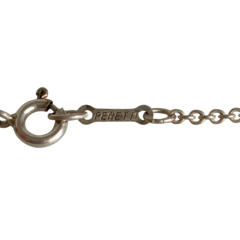 Elsa Peretti Pendant Necklace Sterling Silver 1.2mm