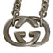 Interlocking G Pendant Necklace Sterling Silver