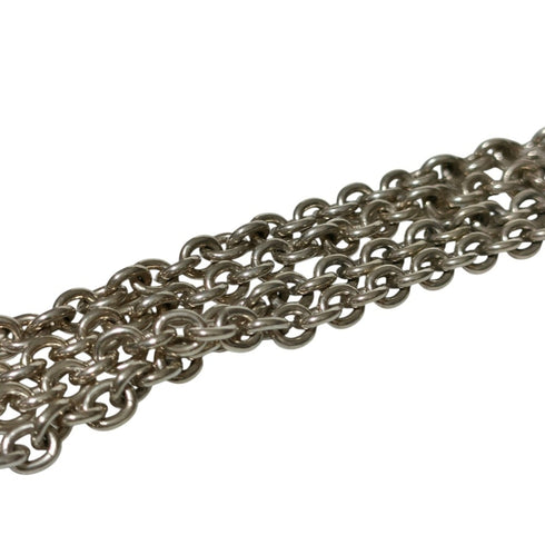 Interlocking G Pendant Necklace Sterling Silver