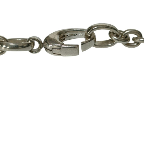 Interlocking G Pendant Necklace Sterling Silver
