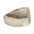 Fleur Monogram Ring Sterling Silver
