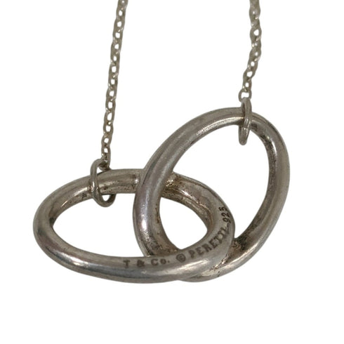 Elsa Peretti Pendant Necklace Sterling Silver 1mm