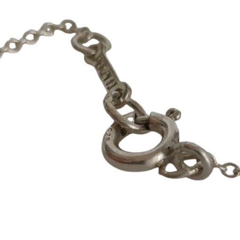 Elsa Peretti Pendant Necklace Sterling Silver 1mm