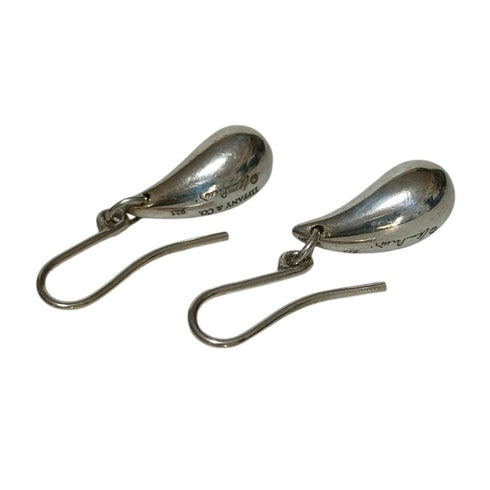Elsa Peretti Earrings Sterling Silver 1.2mm Sterling Silver