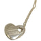 Heart Pendant Necklace Sterling Silver