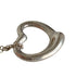 Open Heart Pendant Necklace Sterling Silver 2.1mm