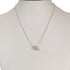 Mesh Pendant Necklace Sterling Silver