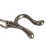 Initial N Pendant Necklace Sterling Silver