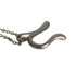 Initial N Pendant Necklace Sterling Silver