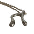 Initial N Pendant Necklace Sterling Silver