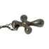 Cross Pendant Necklace Sterling Silver Small