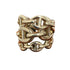 Chaine D'Ancre Enchainée Ring Sterling Silver