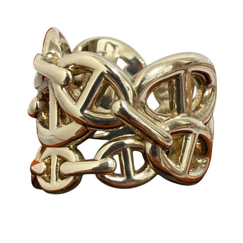 Chaine D'Ancre Enchainée Ring Sterling Silver