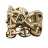 Chaine D'Ancre Enchainée Ring Sterling Silver