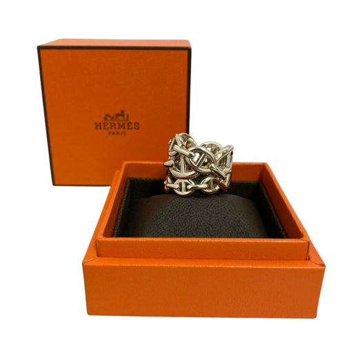 Chaine D'Ancre Enchainée Ring Sterling Silver