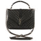 Classic Monogram College Bag Matelasse Chevron Leather Medium