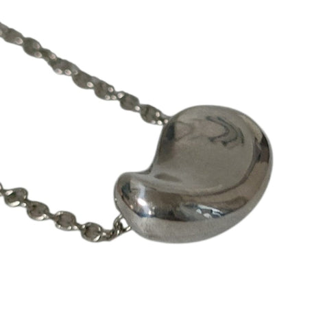 Elsa Peretti Pendant Necklace Sterling Silver 0.8mm