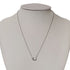 Elsa Peretti Pendant Necklace Sterling Silver 0.8mm