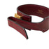 Bracelet Leather Gold Tone Medium