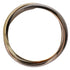 Vendome Louis Cartier Band Ring 18K Tricolor Gold