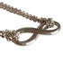 Infinity Pendant Necklace Sterling Silver