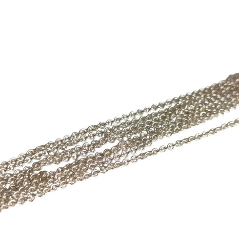 Infinity Pendant Necklace Sterling Silver