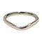Curved Band Ring Platinum