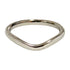 Curved Band Ring Platinum