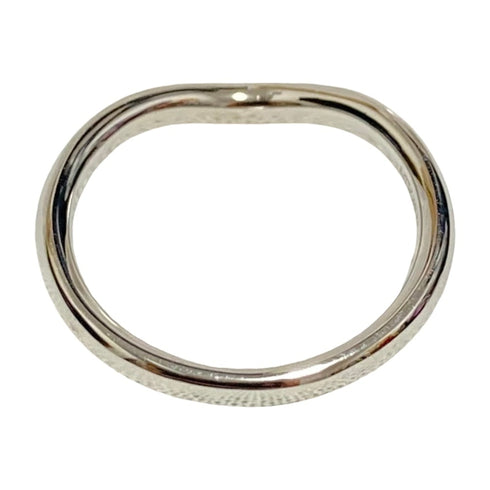 Curved Band Ring Platinum