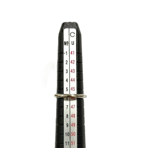 Curved Band Ring Platinum