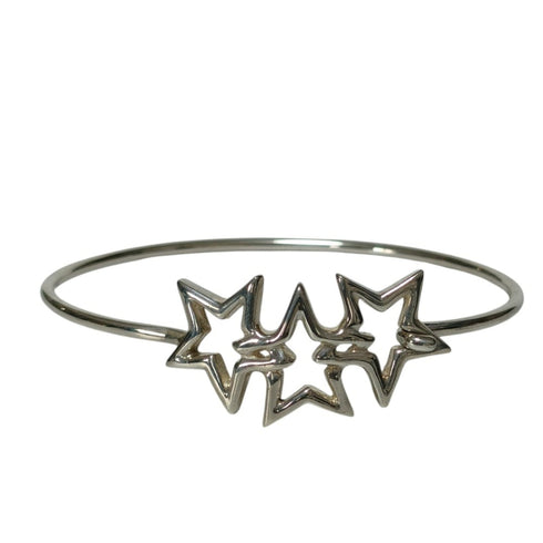 Triple Star Bracelet Sterling Silver